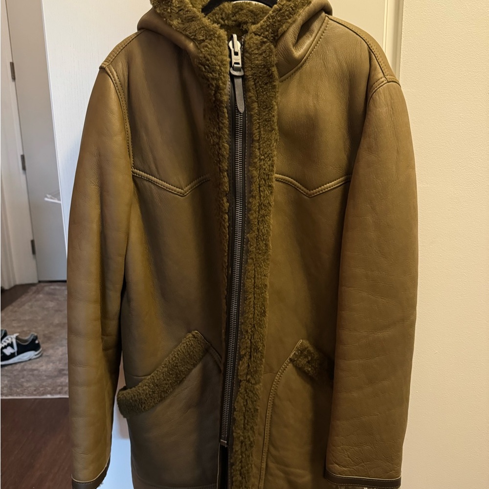 Coach Men’s Reversible Shearling Coat